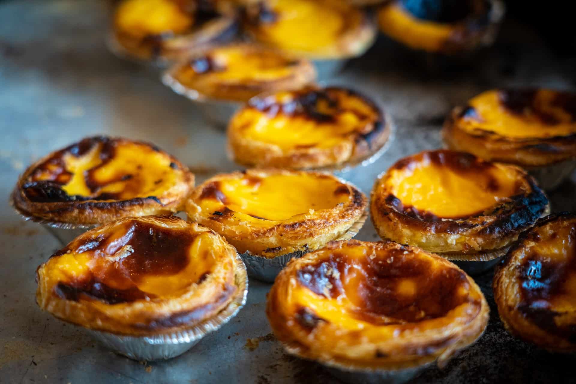 Portuguese egg tart (photo: Nick Fewings)