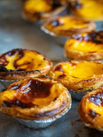 Portuguese egg tart (photo: Nick Fewings).