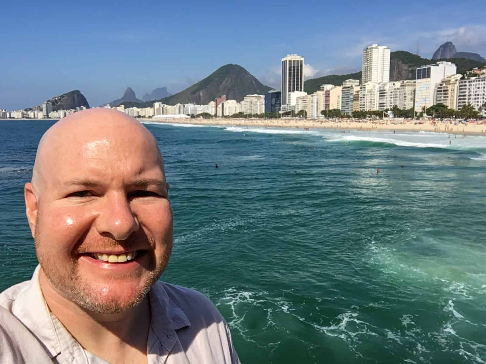 Sweating it out in Copacabana