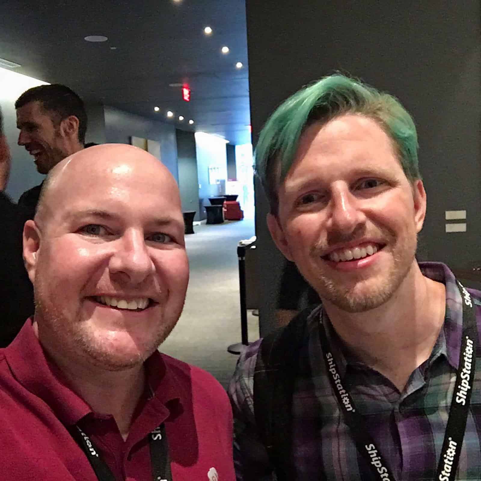 Meeting Matt Mullenweg, founder of WordPress, at WooConf.