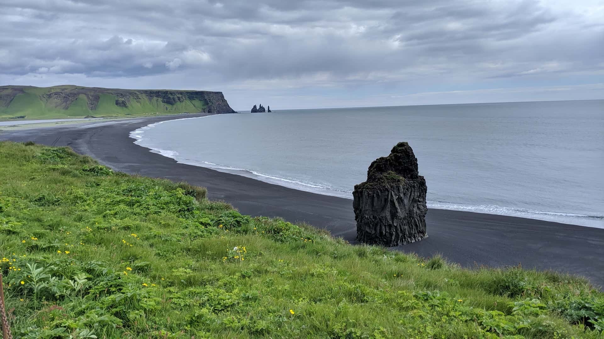 Reynisfjara beach on Iceland's Ring Road (photo: Mark Male)