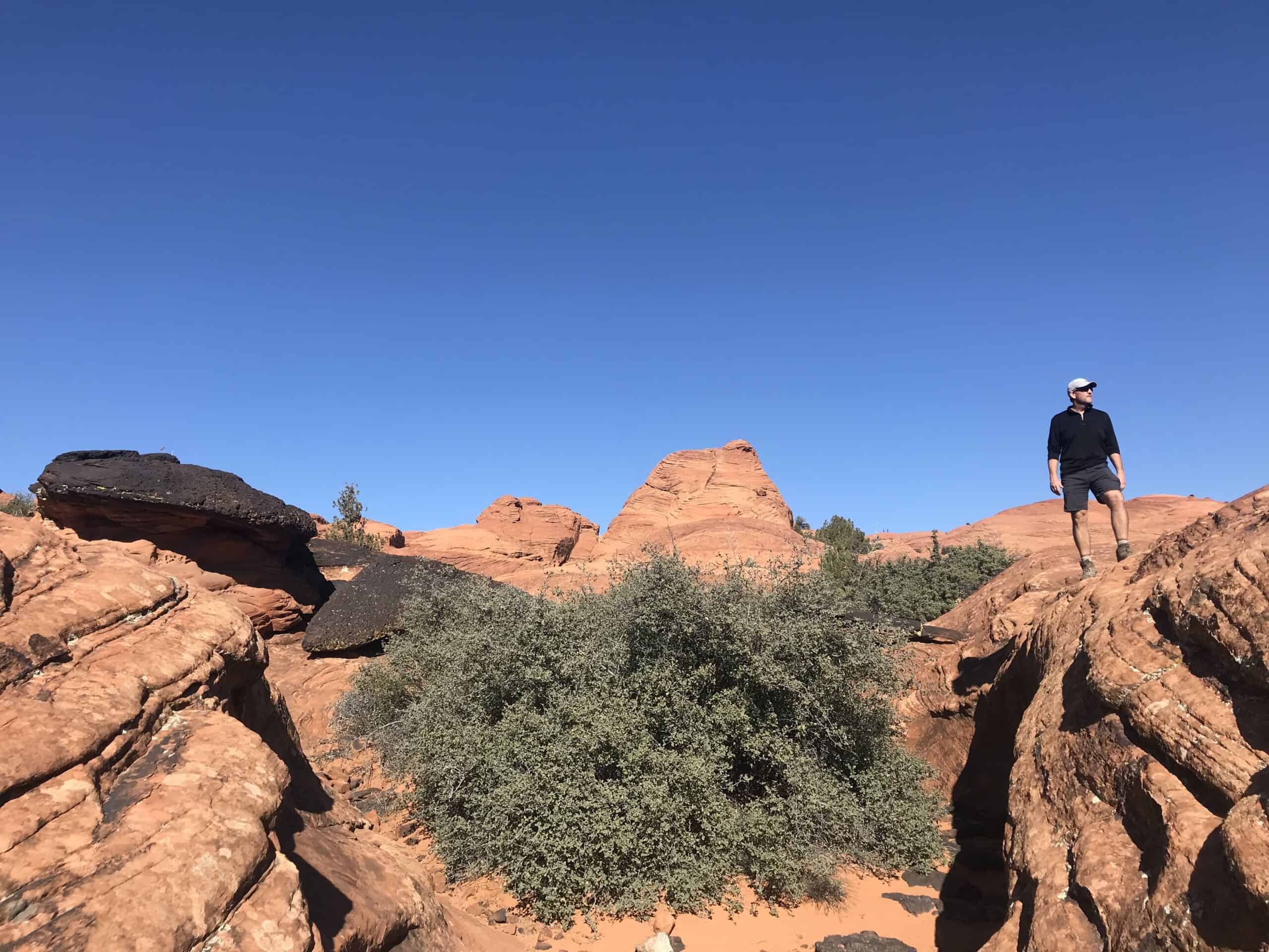 Trail hunting in Snow Canyon State Park