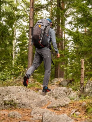 Hiking in Finland (photo: Hendrik Morkel).