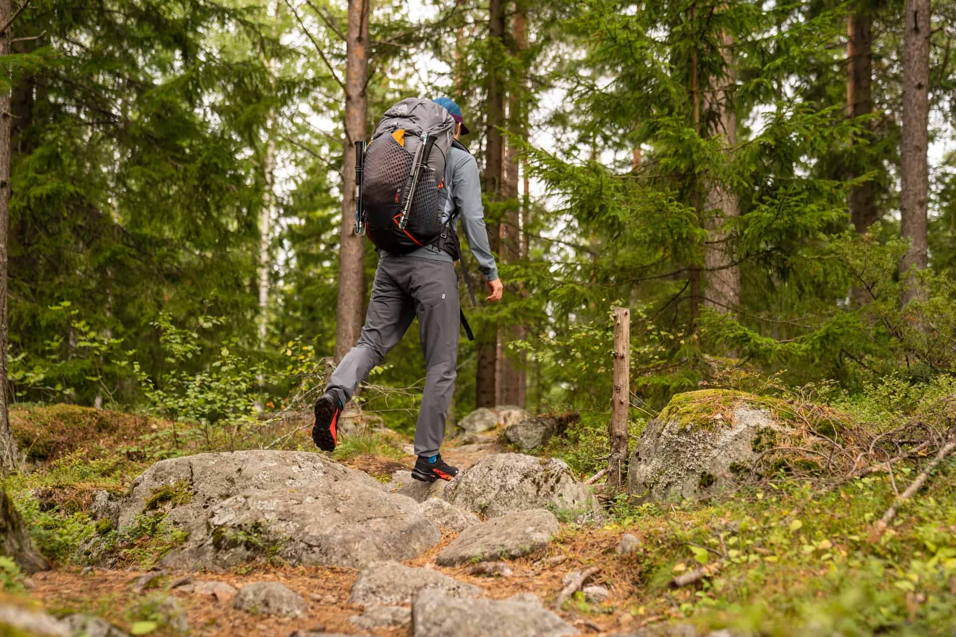 Hiking in Finland (photo: Hendrik Morkel)