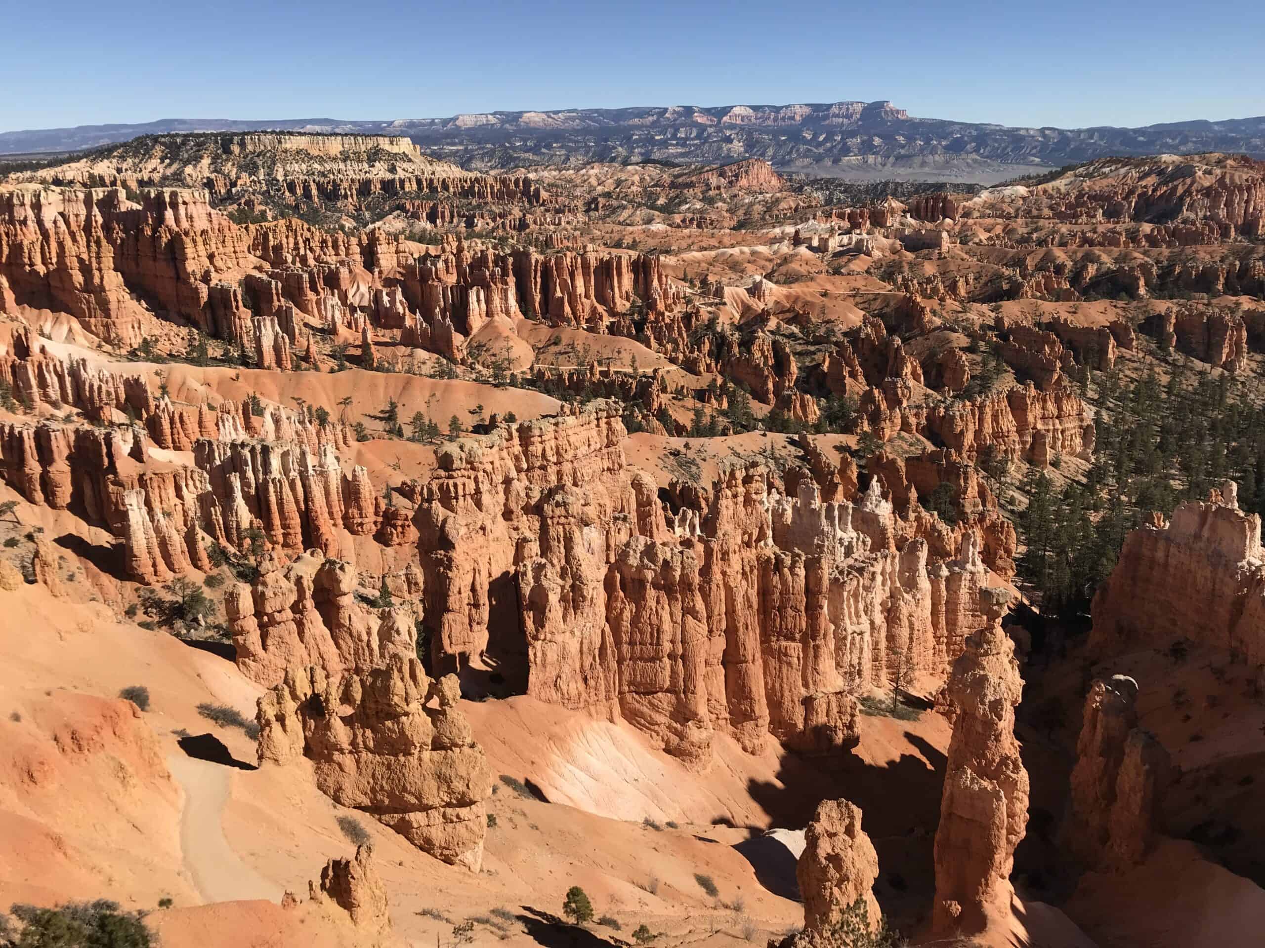 The natural beauty of Bryce Canyon Natural Park in Utah is on full display.