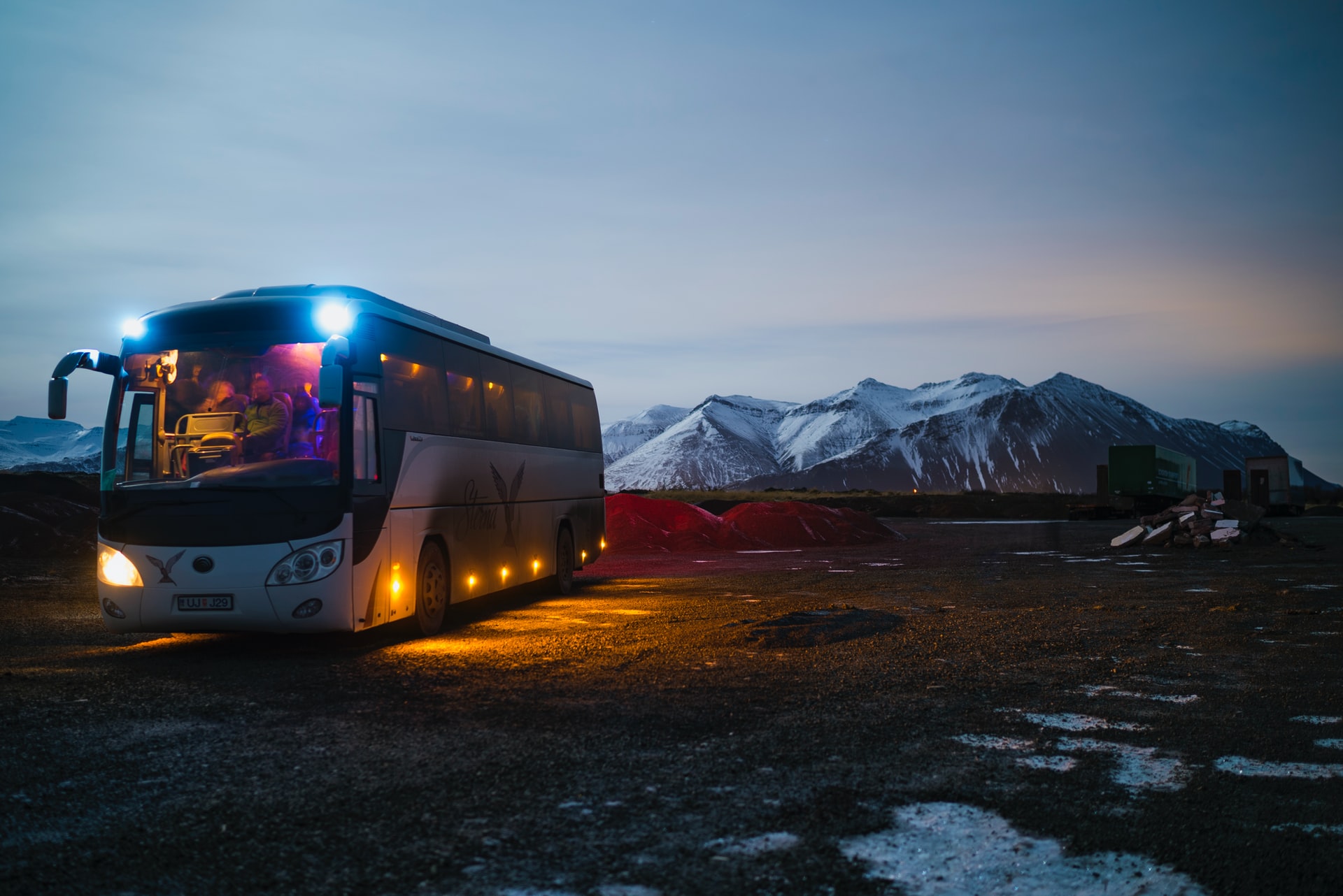 It's now possible to buy bus tickets online for Iceland and many other countries. (photo: Juan Encalada)