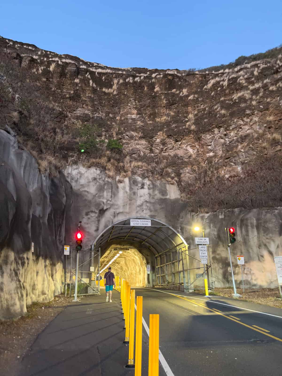 Diamond Head tunnel