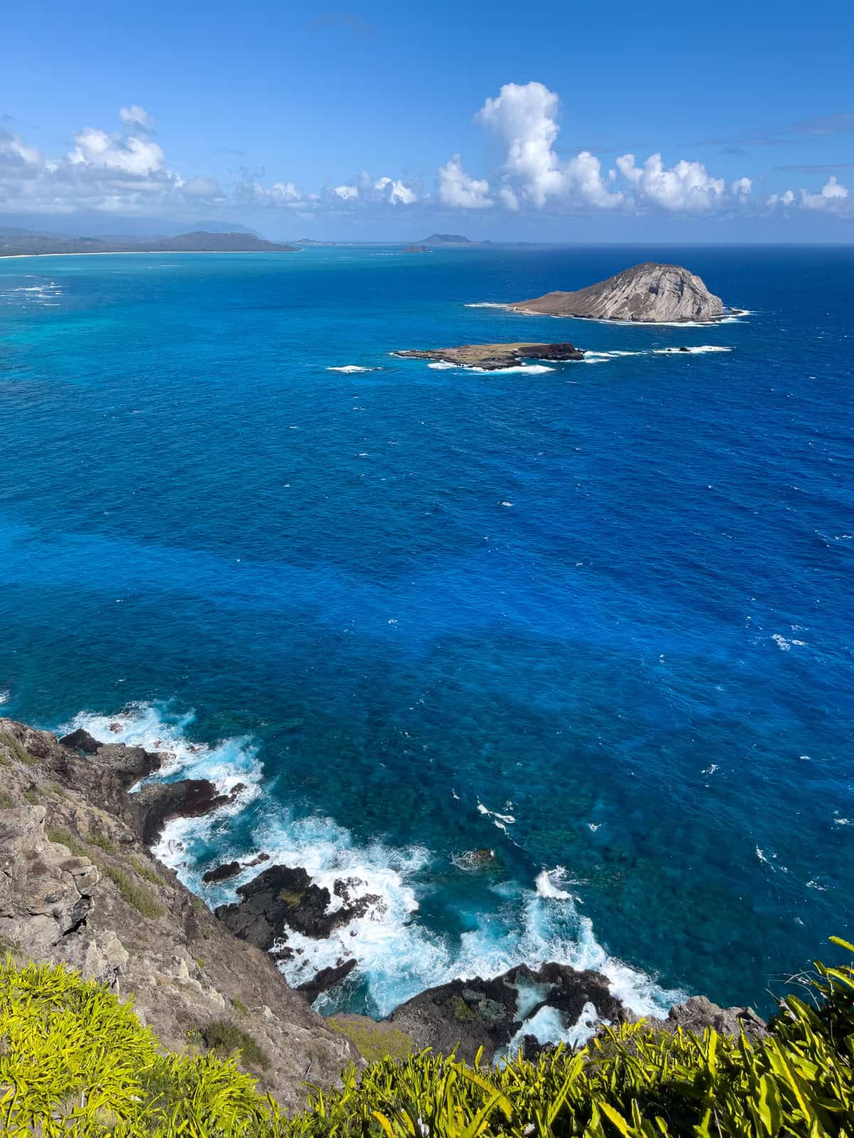 Oahu's east coast as seen from Makapu‘u Point