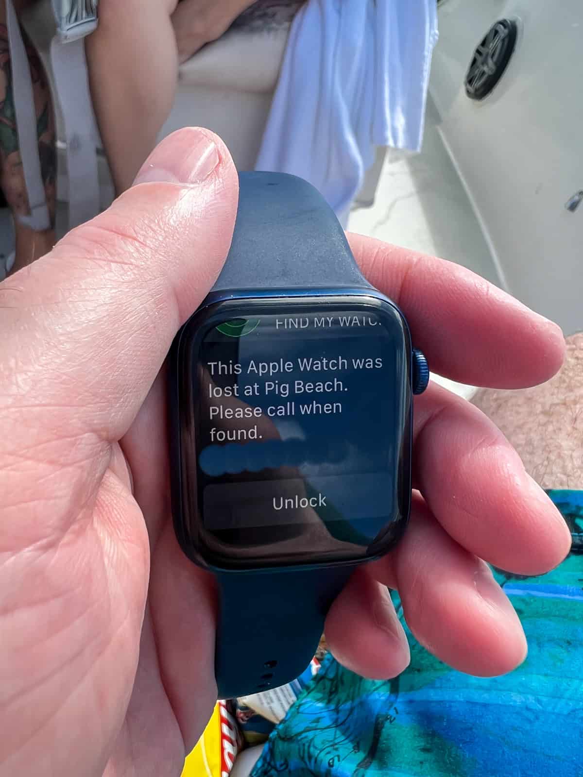 My recovered Apple Watch