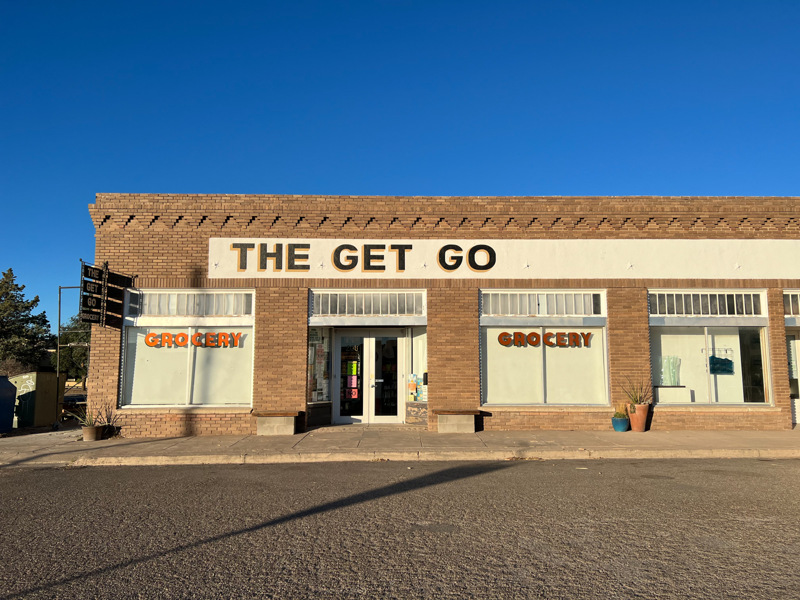 The Get Go grocery store in Marfa, Texas