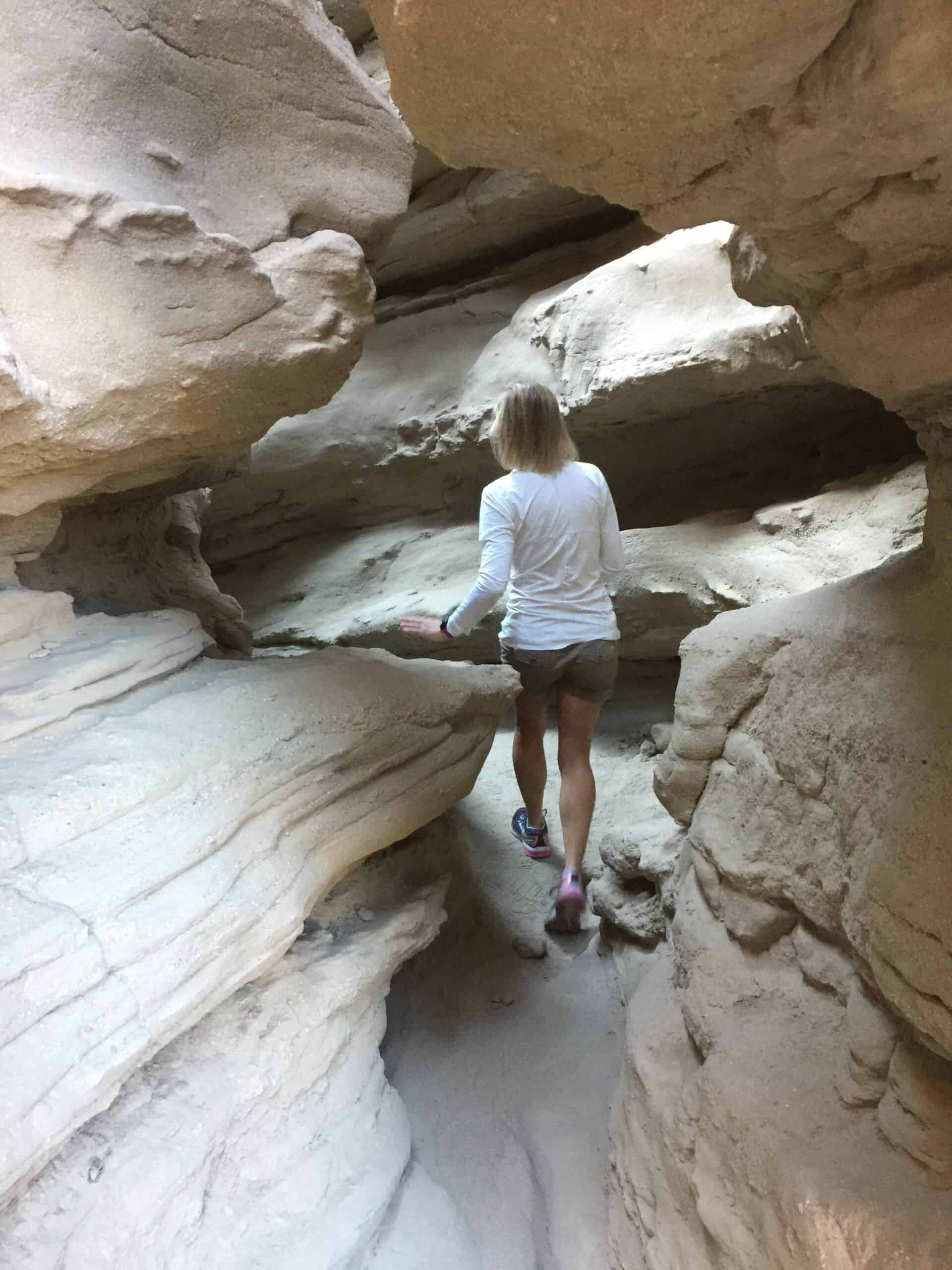 CT in a slot canyon