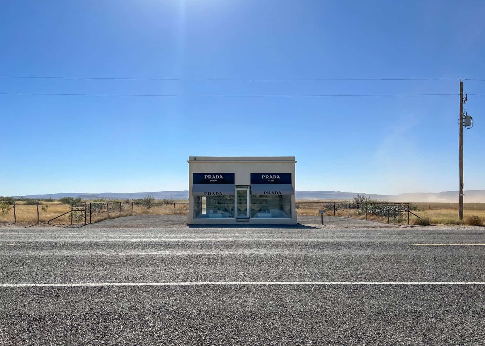 Prada Marfa art installation