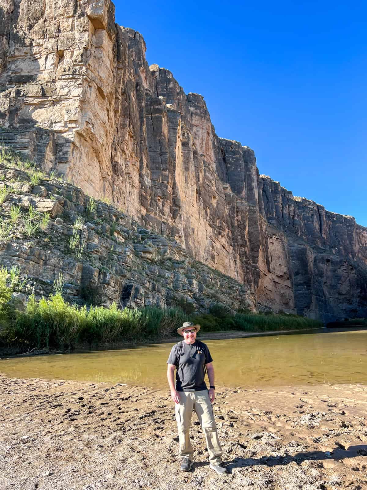 Hiking into Santa Elena Canyon (photo: Kelly Lemons)