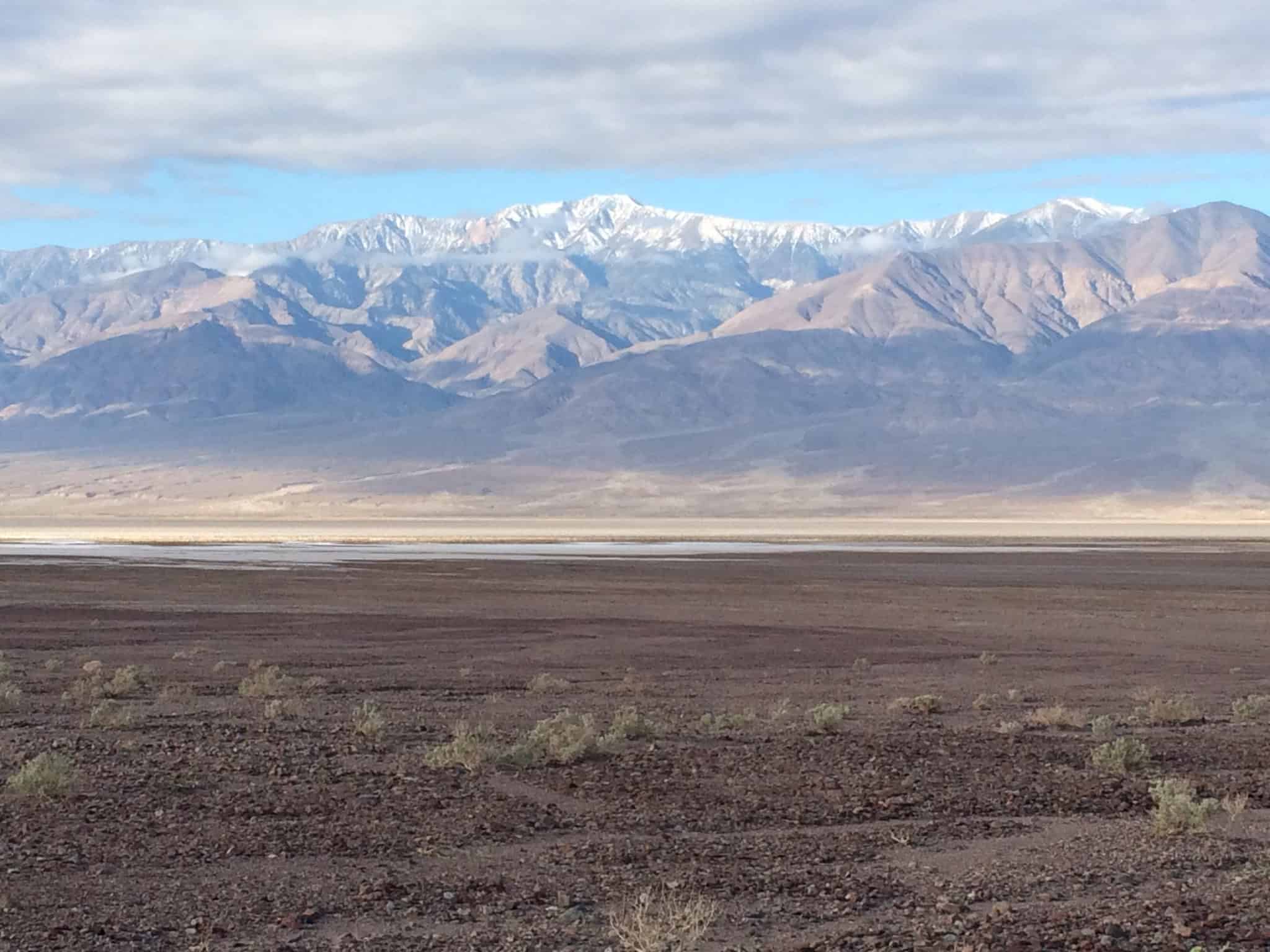 Telescope Peak as seen from Badwater Basin