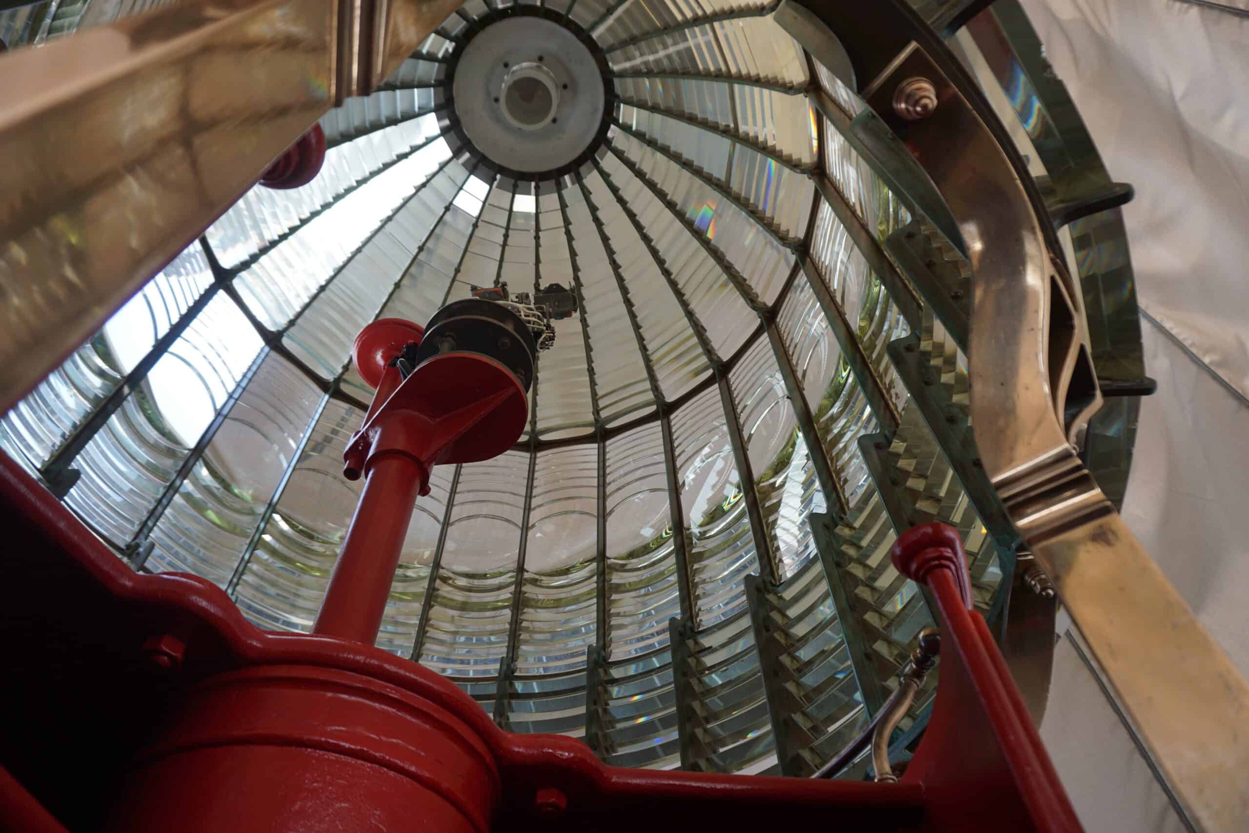 Augustine Fresnel's beehive of crystals and lenses