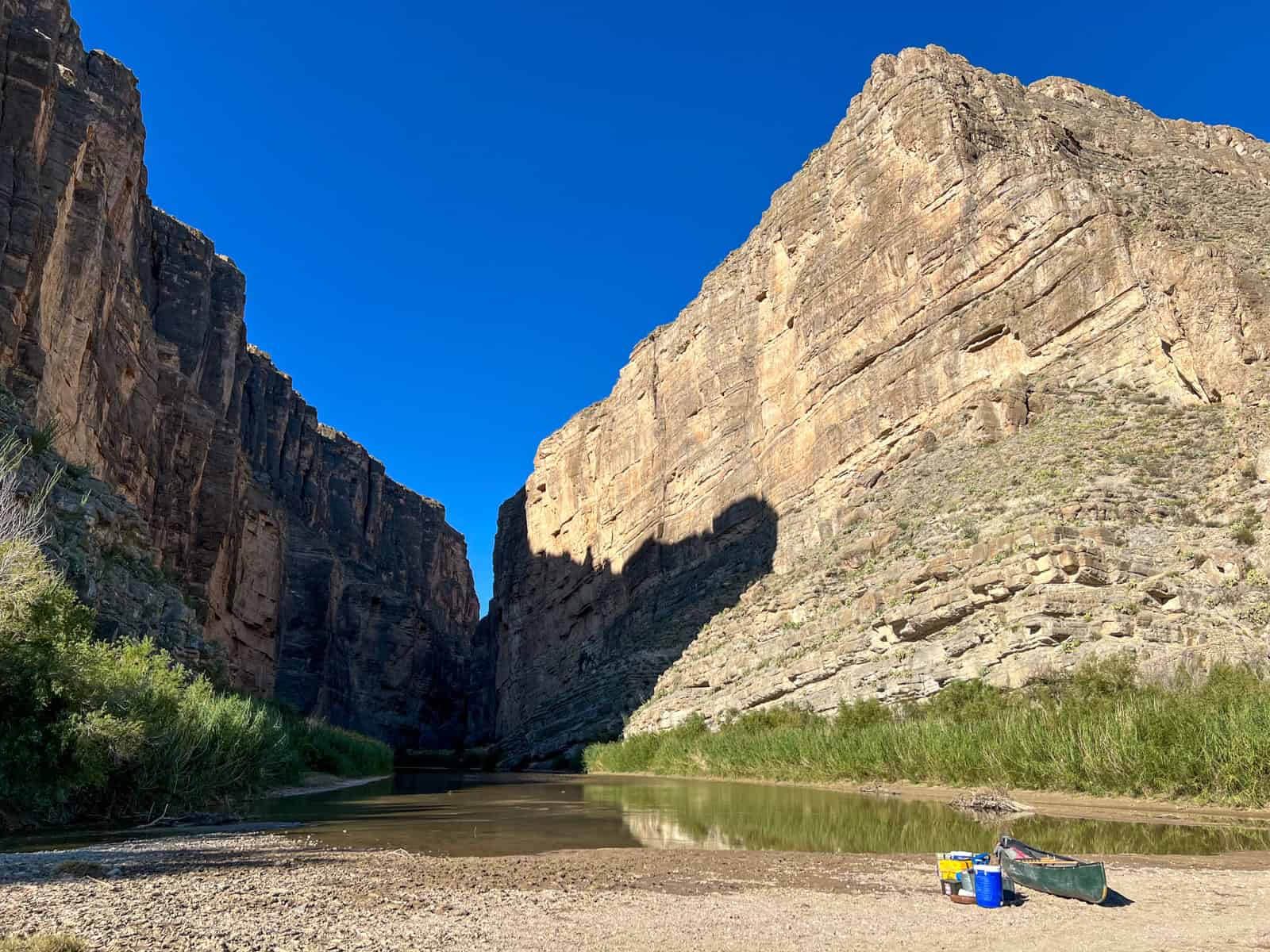 Entrance to Santa Elena Canyon