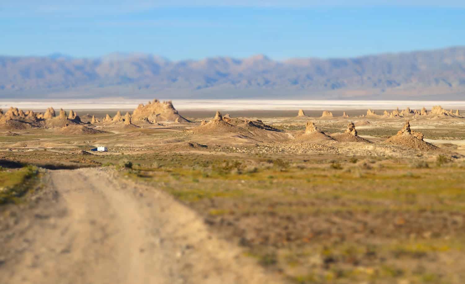 Free camping in California at Trona Pinnacles