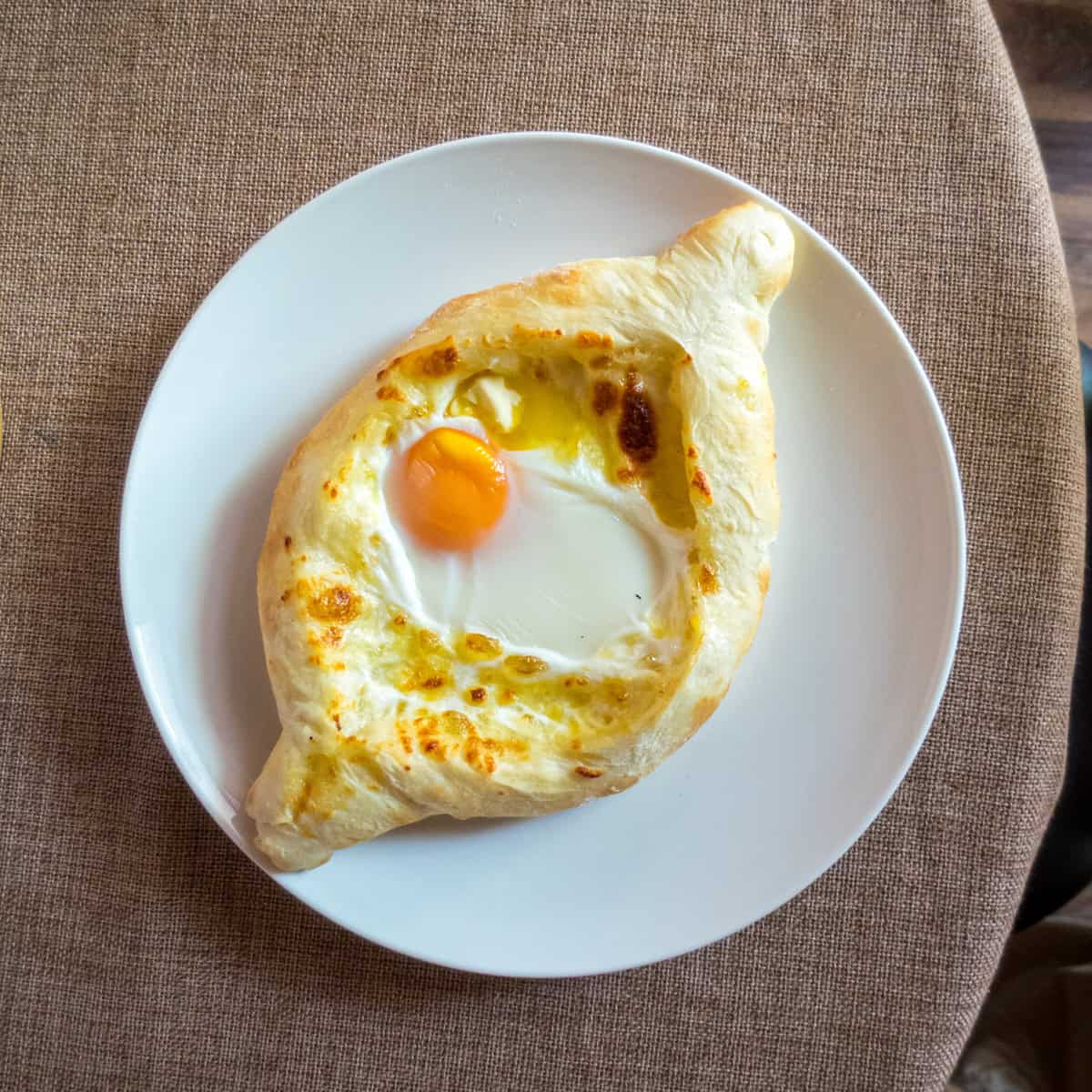 Khachapuri, a Georgian comfort food