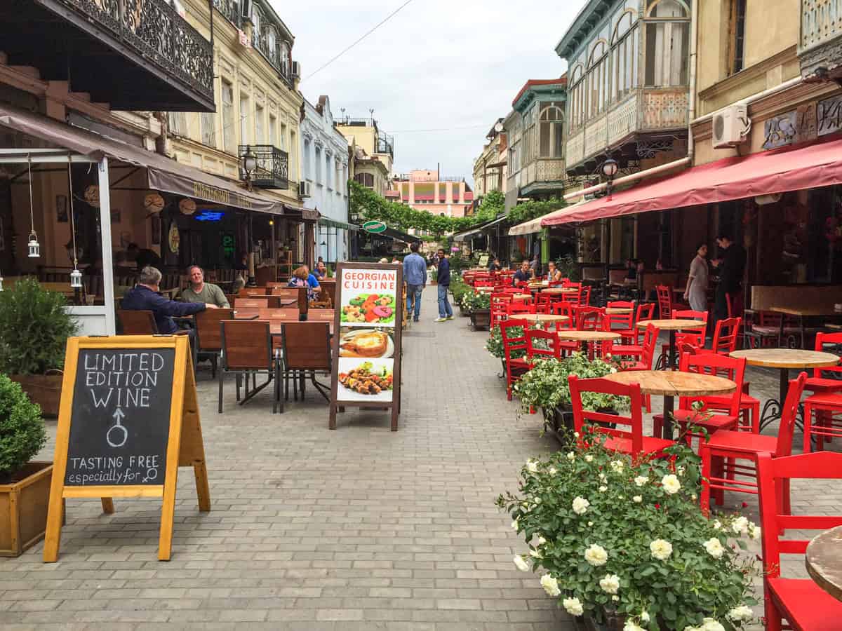 Restaurants in Old Tbilisi