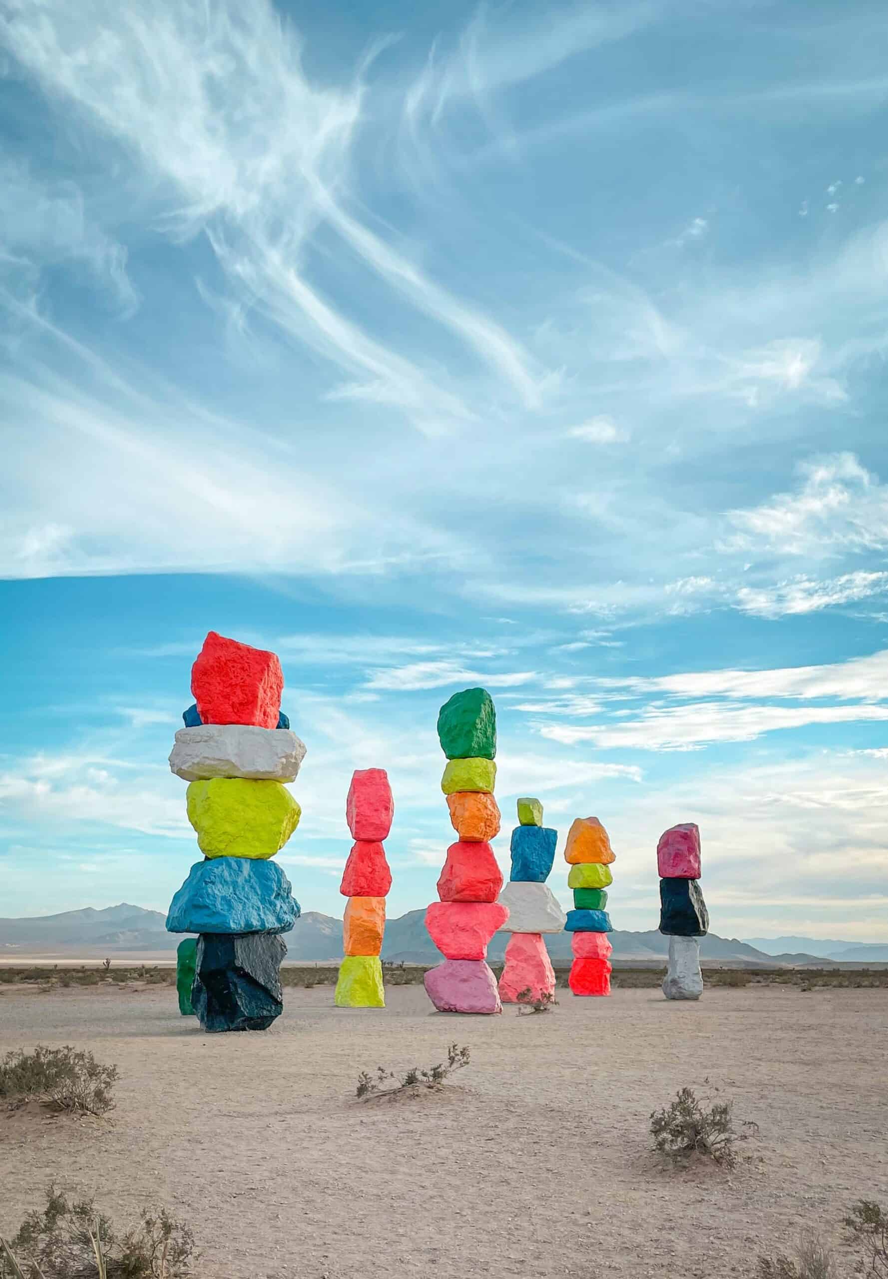 Seven Magic Mountains (photo: Alexandra Chan)