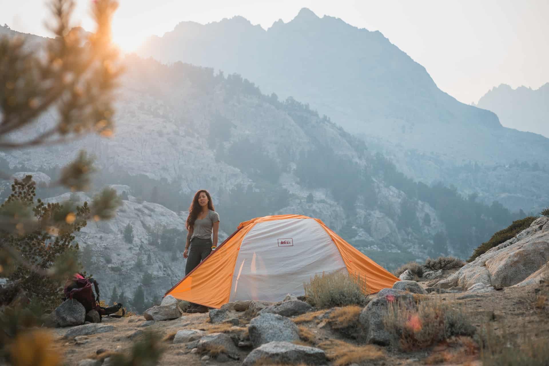 Camping in Big Pine Lakes, California (photo: Andrew Peluso)