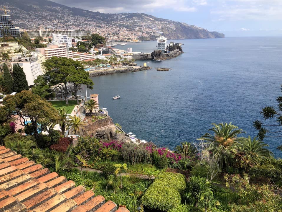 The coast of Funchal, one of the best cities in Portugal to visit