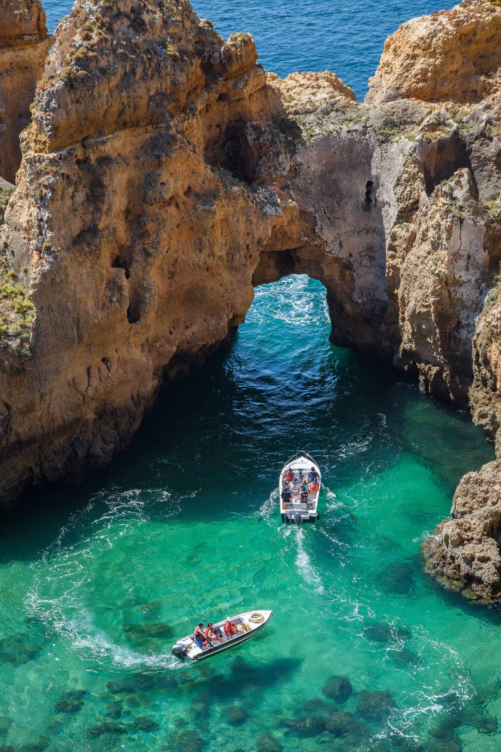 Boats in Lagos, Portugal (photo: Olga Guryanova)