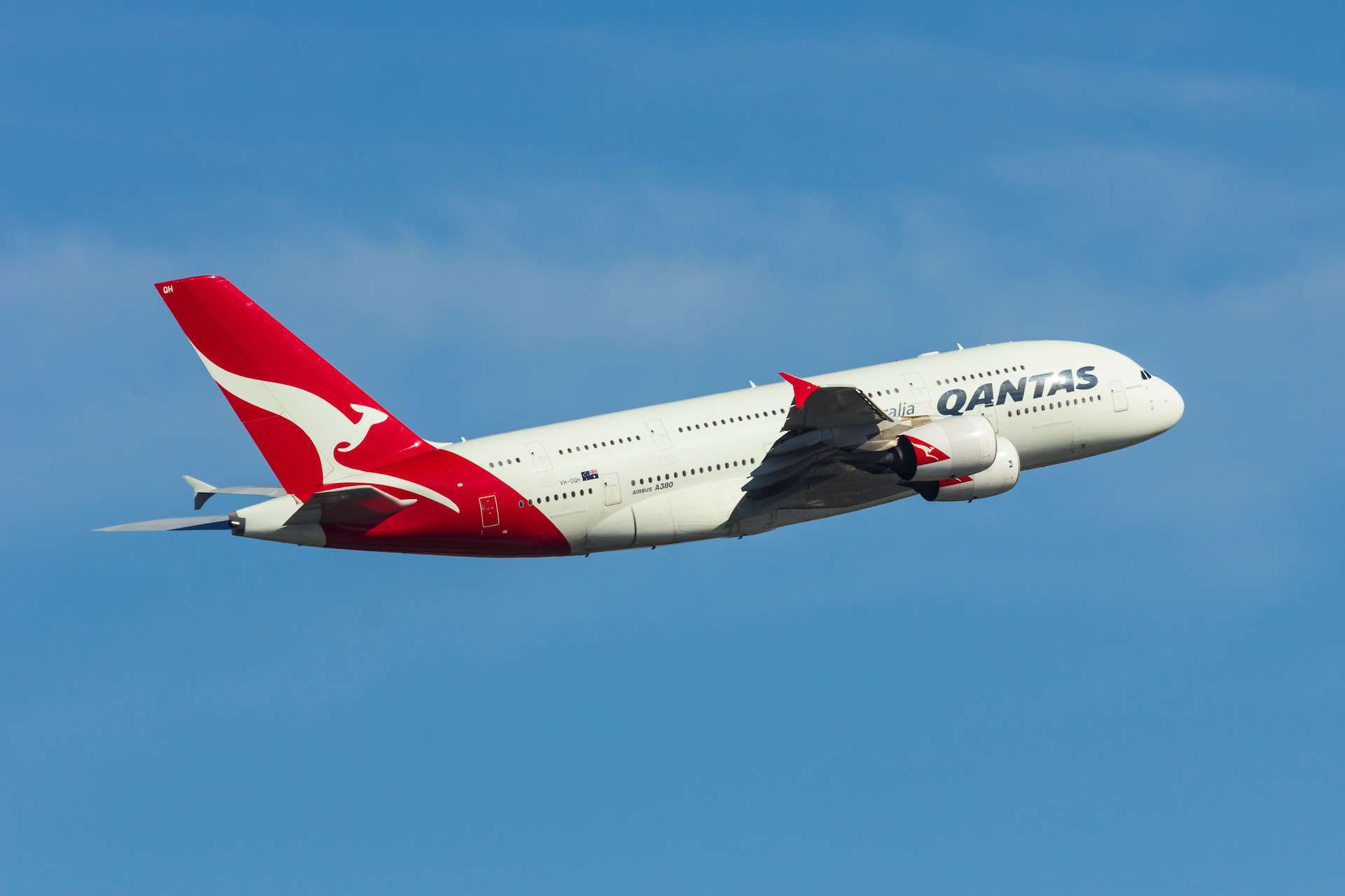 Qantas Airbus A380 (photo: Troy Mortier)