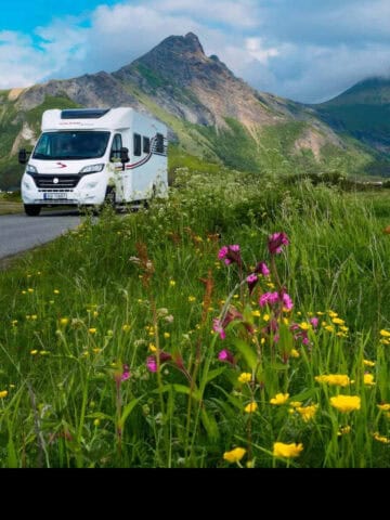 Exploring Norway in a campervan (photo: Alan Billyeald).