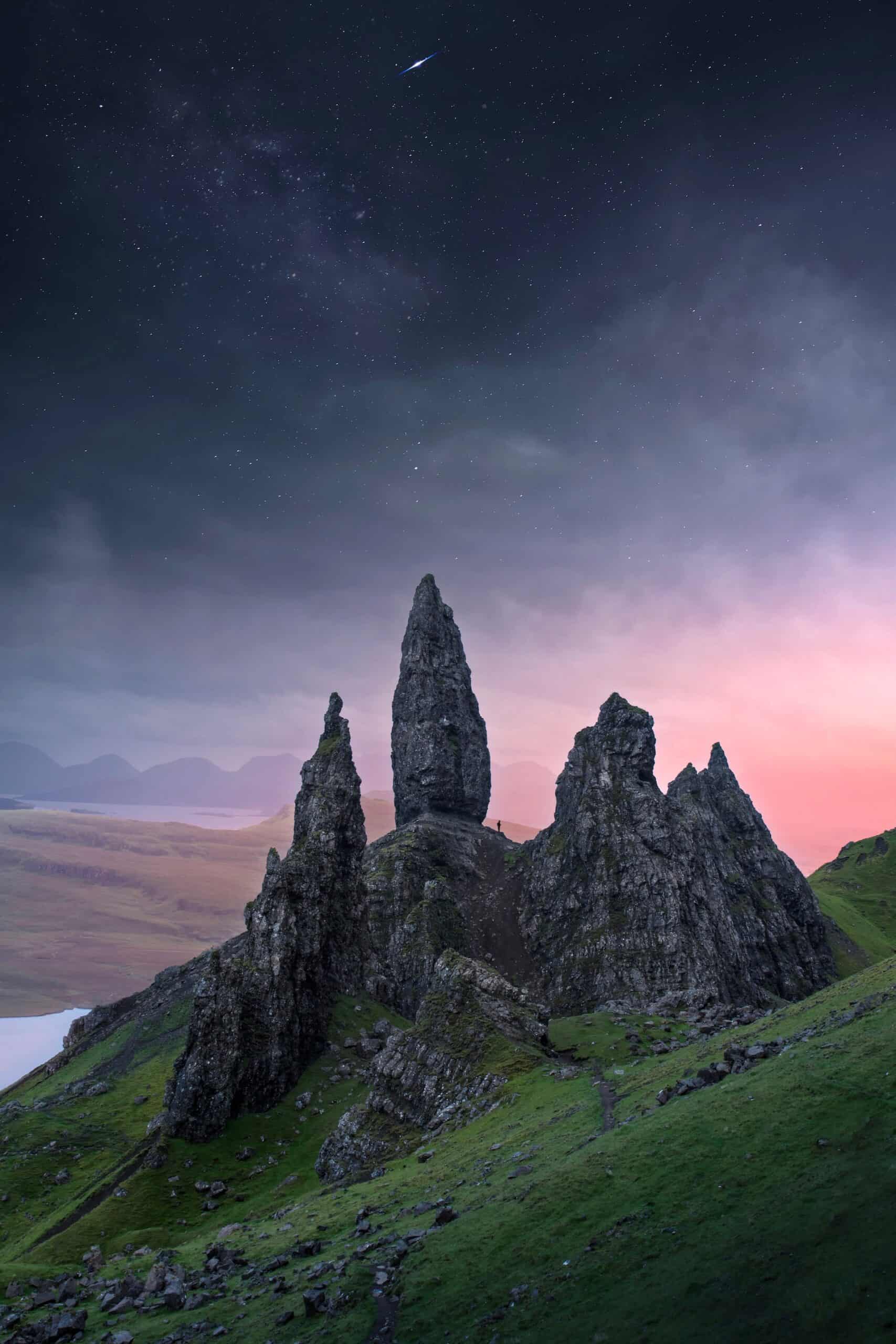 The Old Man of Storr in Scotland, a terrific landscape photography spot in the UK (photo: Massimiliano Morosinotto)