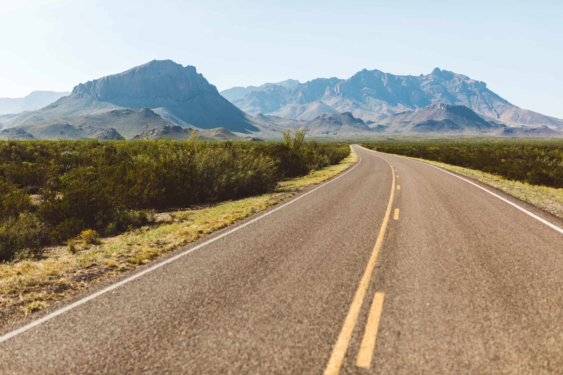 Road in Big Bend National Park, TX (photo: Freddie Marriage)