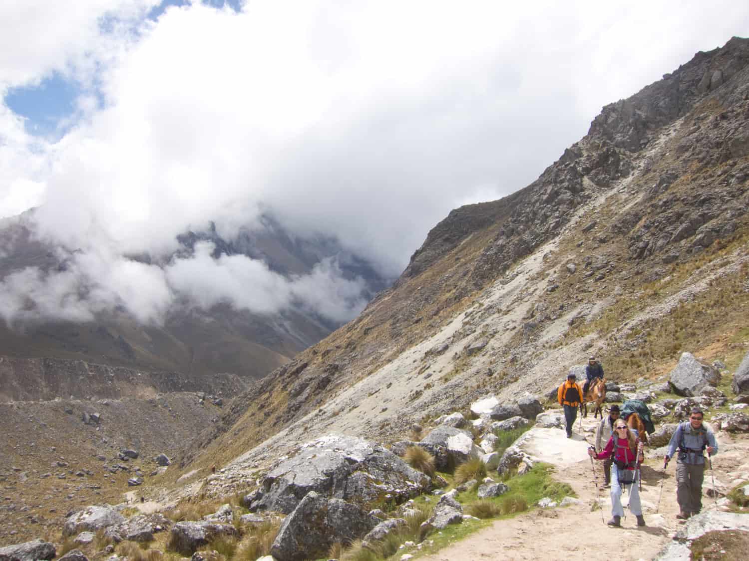 Salkantay trek to Machu Picchu