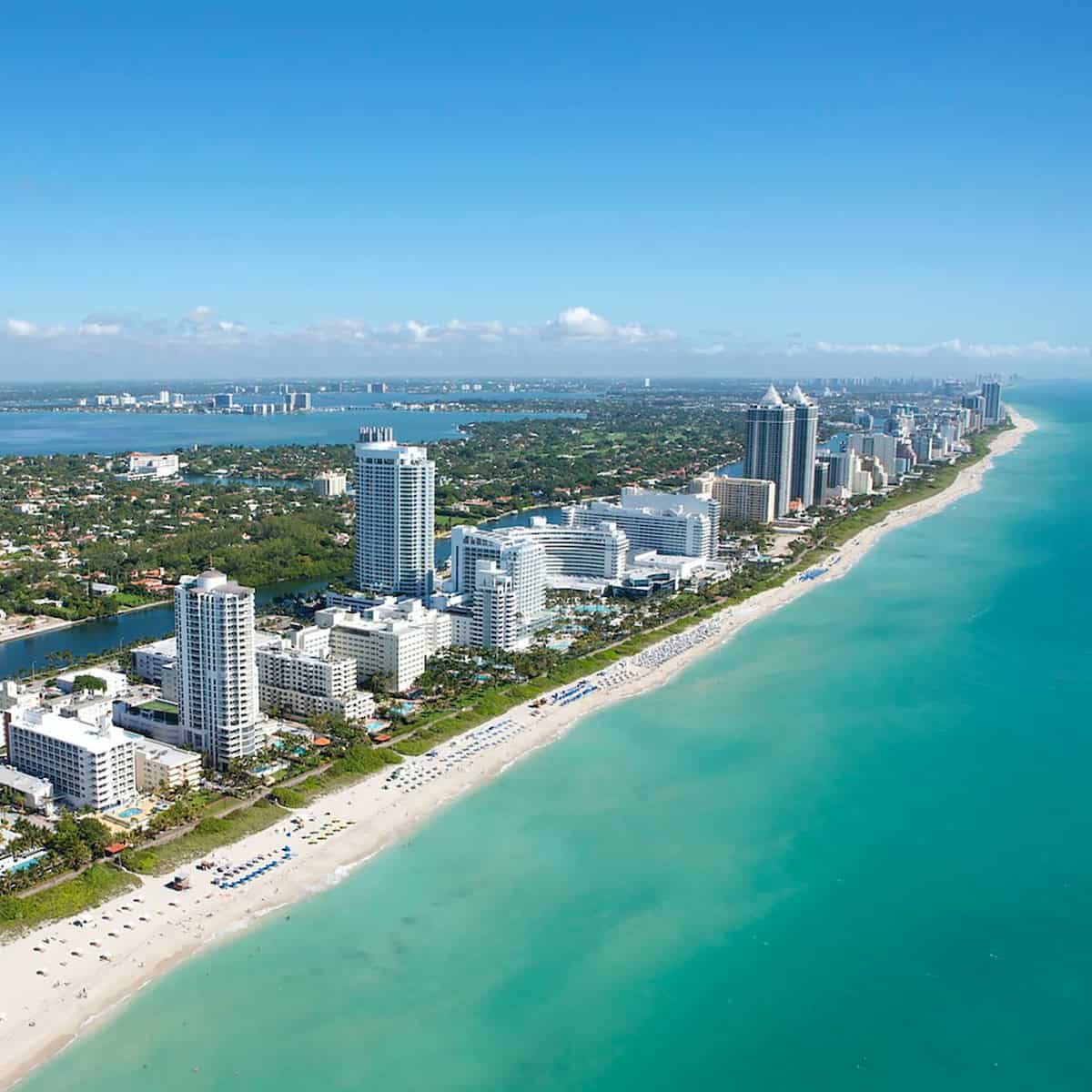 Summer time at the South Beach, Miami, Florida, United States of