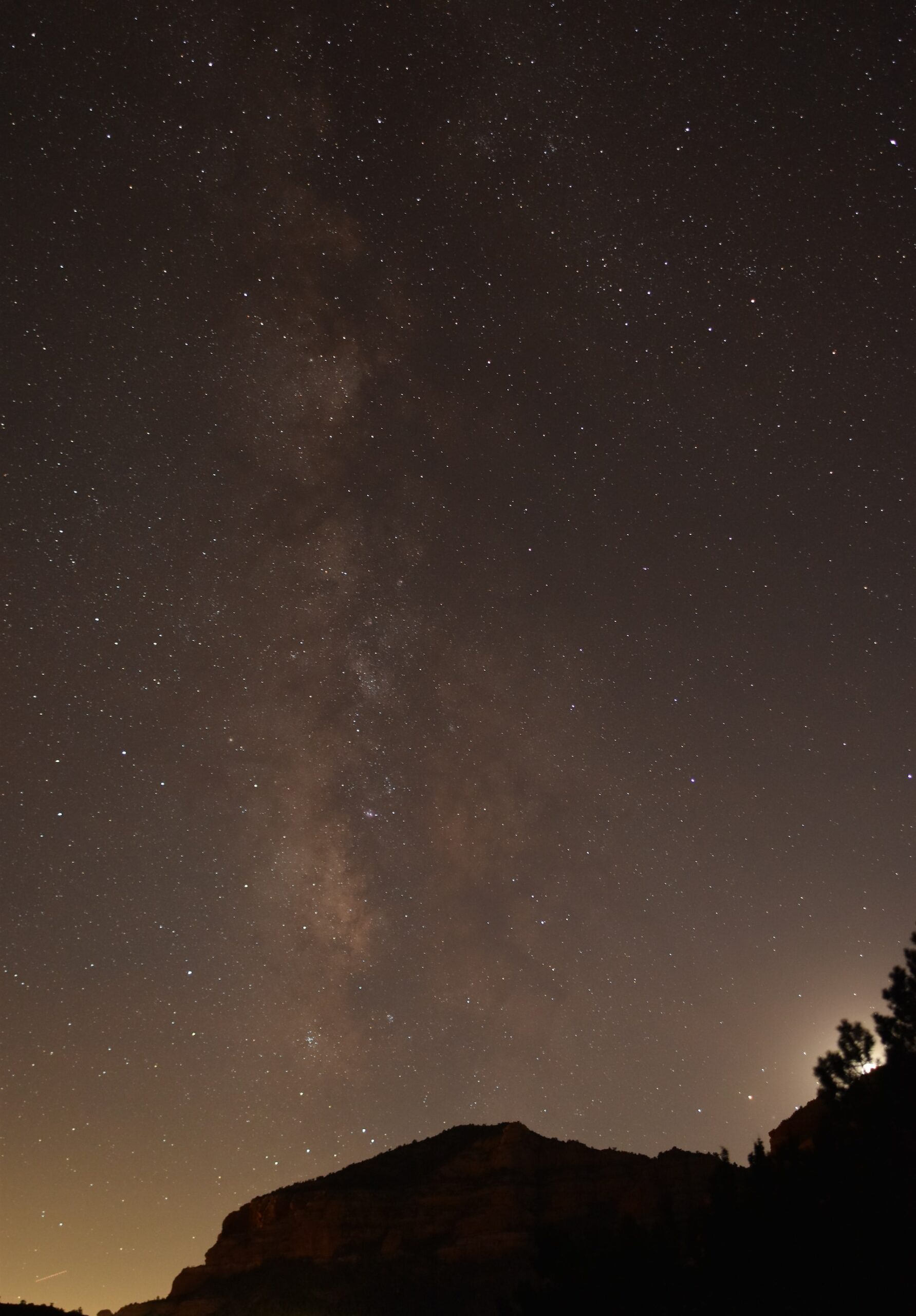 The Milky Way Galaxy as seen from Sedona (photo: Taylor Wright)