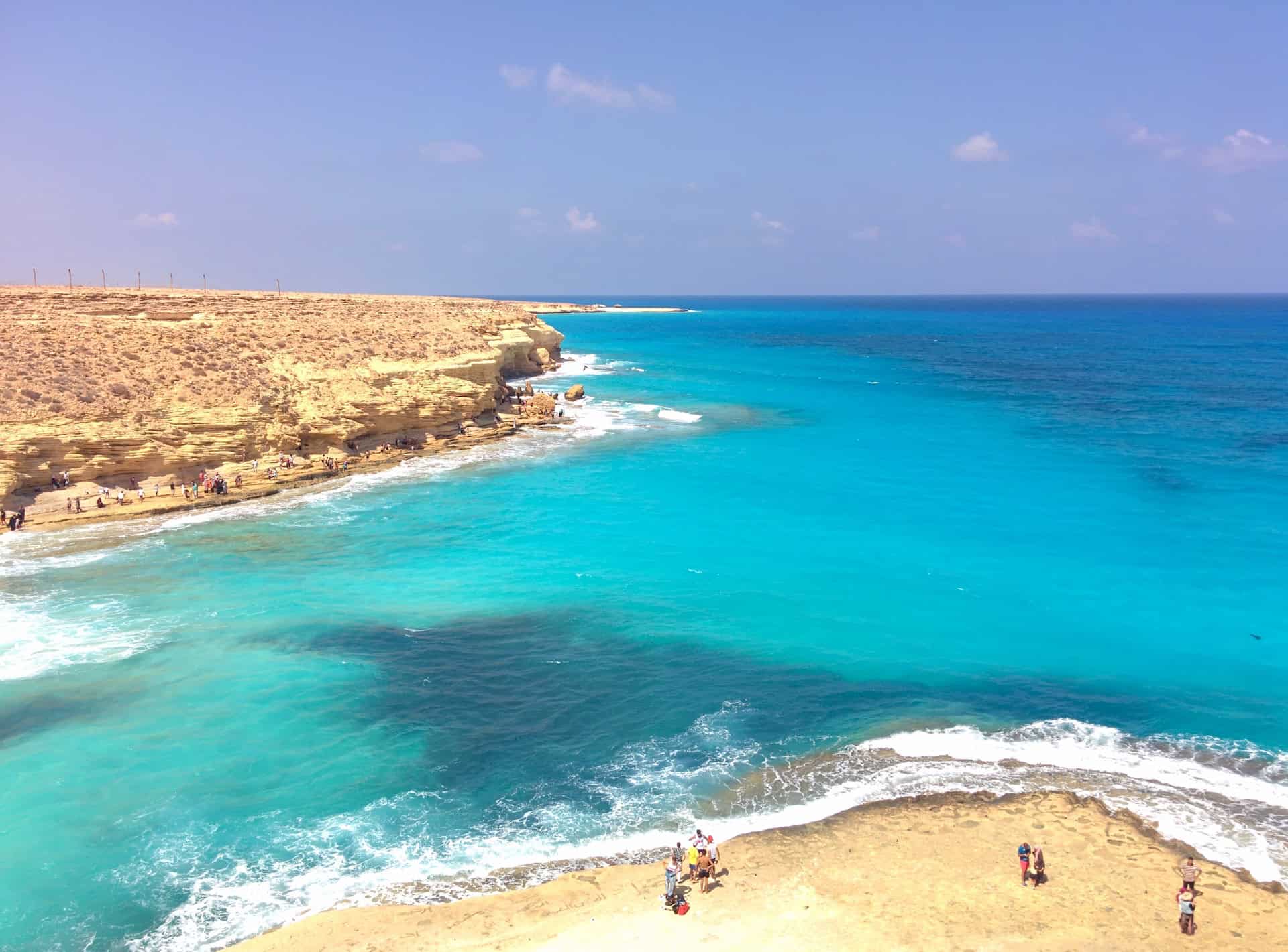 Turquoise waters at Marsa Matrouh, Egypt (photo: Marsa Matrouh)