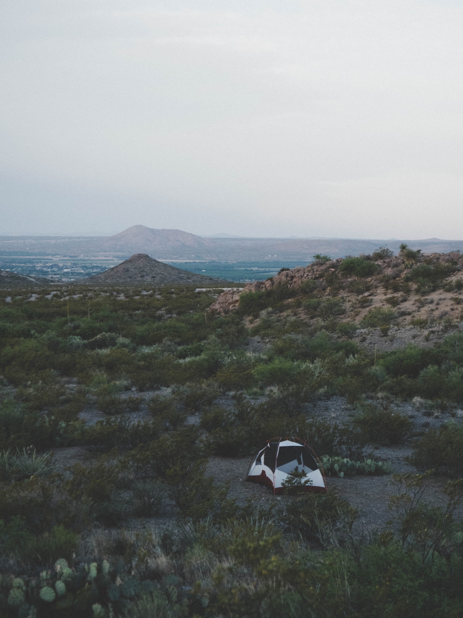 Tent in Las Cruces, NM (photo: Ben Curry)