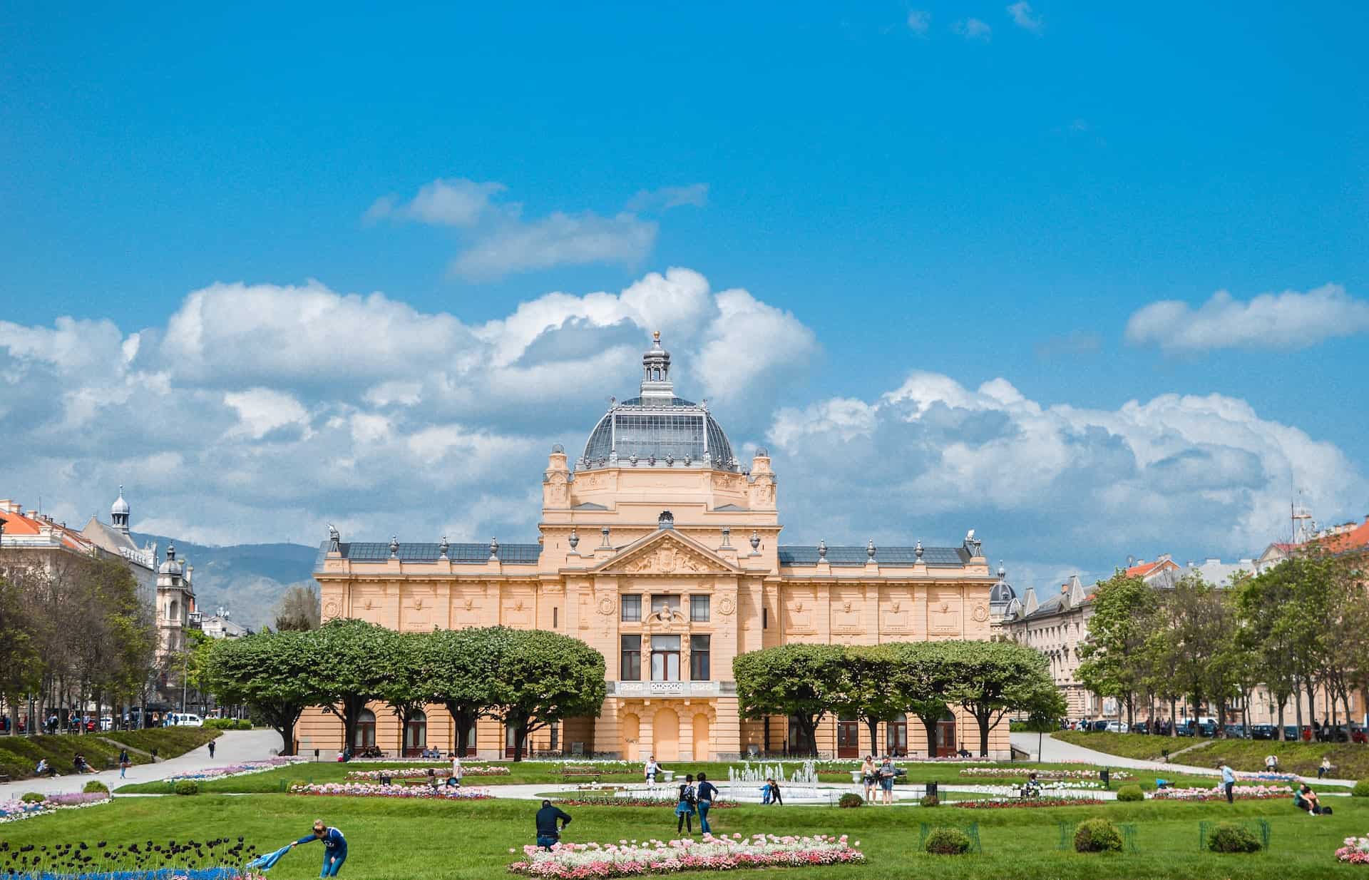 A beautiful day in Zagreb (photo: Maja Vujic)