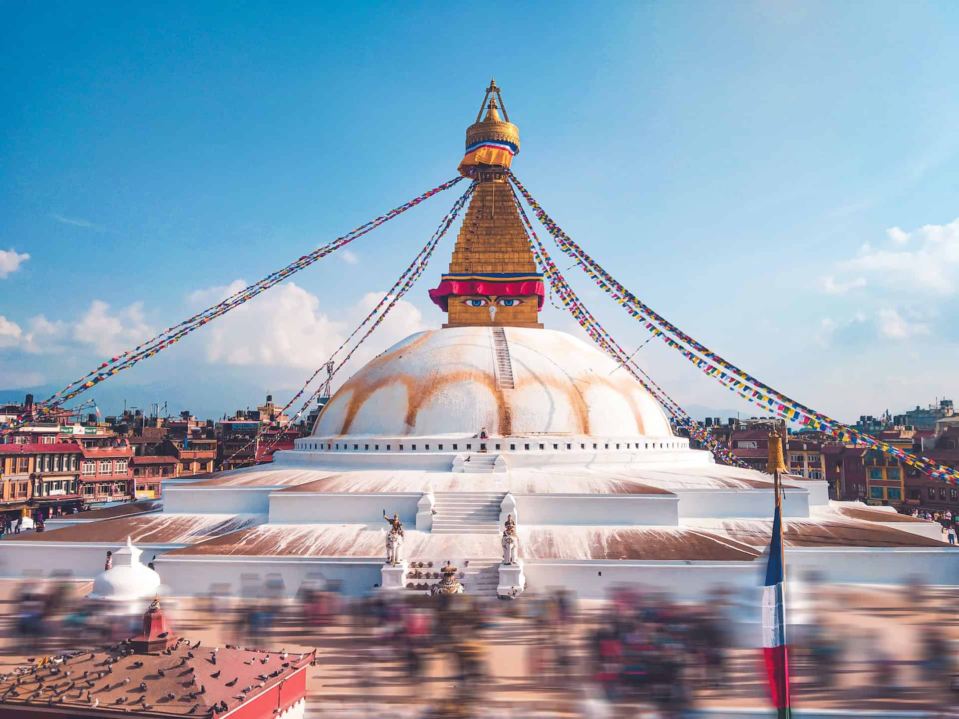 Boudhanath Stupa in Kathmandu (photo: Meghraj Neupane)