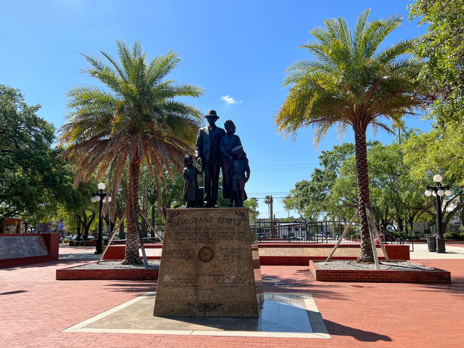 Immigrant Statue in Ybor City