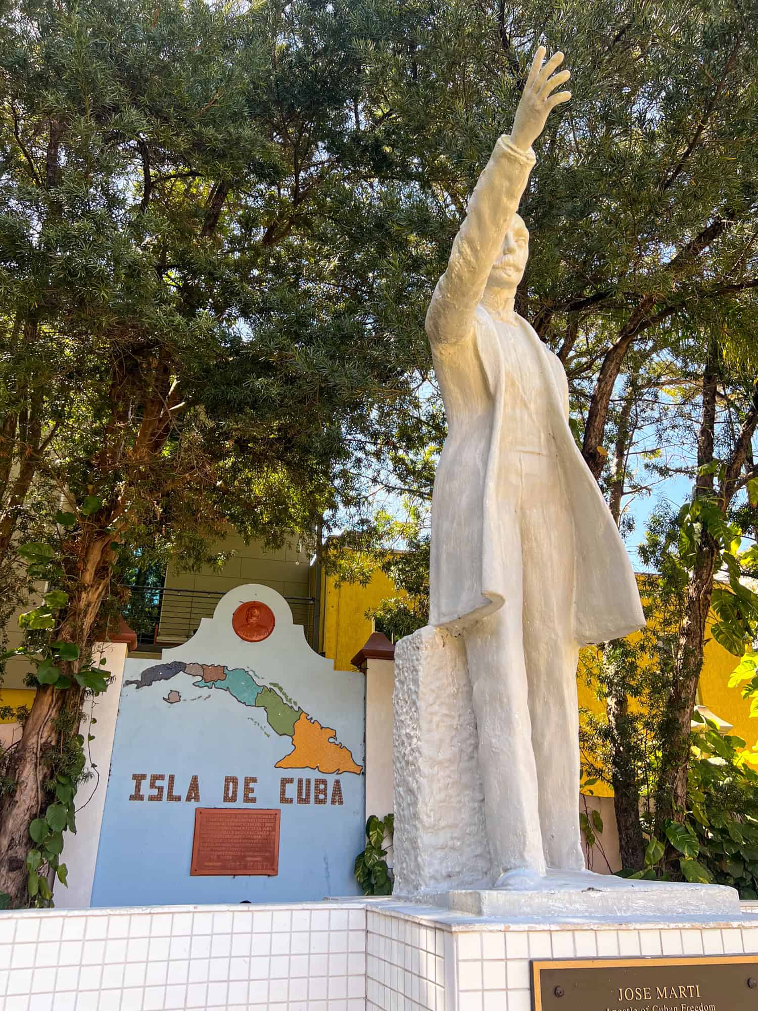 Statue of Jose Marti