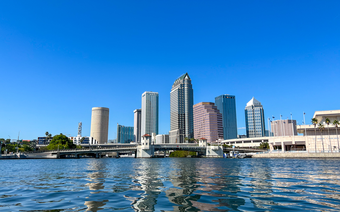 The Tampa, Florida skyline