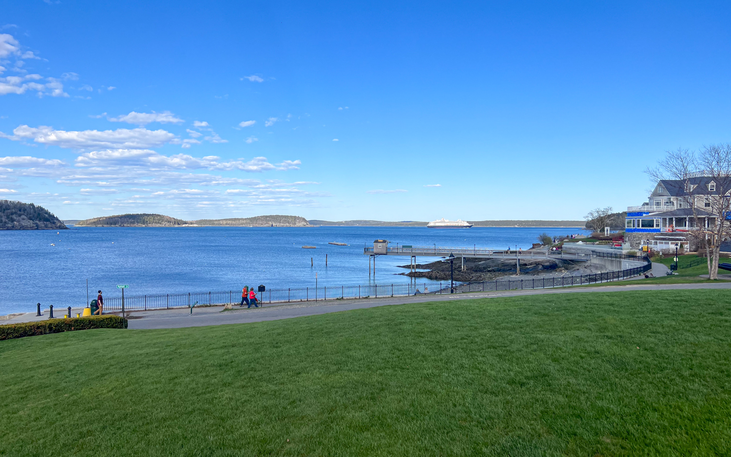 Picnicking in Agamont Park is one of the best things to do in Bar Harbor, Maine