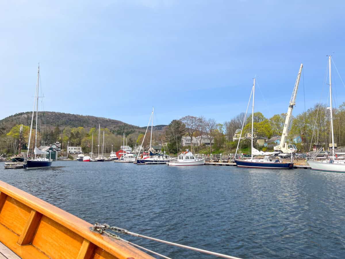 Sailing Aboard the Schooner Olad in Camden, Maine