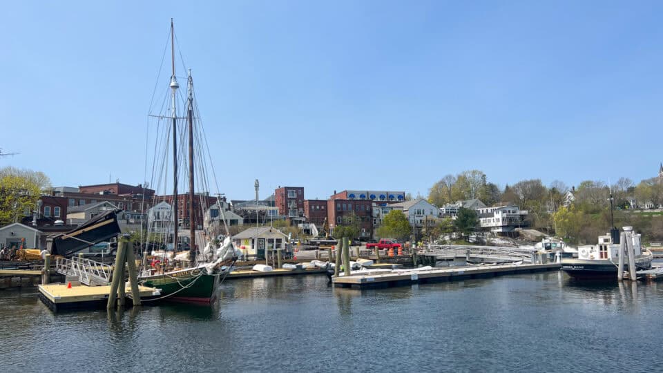 Sailing Aboard the Schooner Olad in Camden, Maine