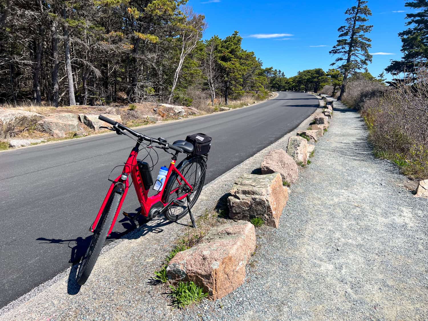 E-bike Park Loop Road Acadia