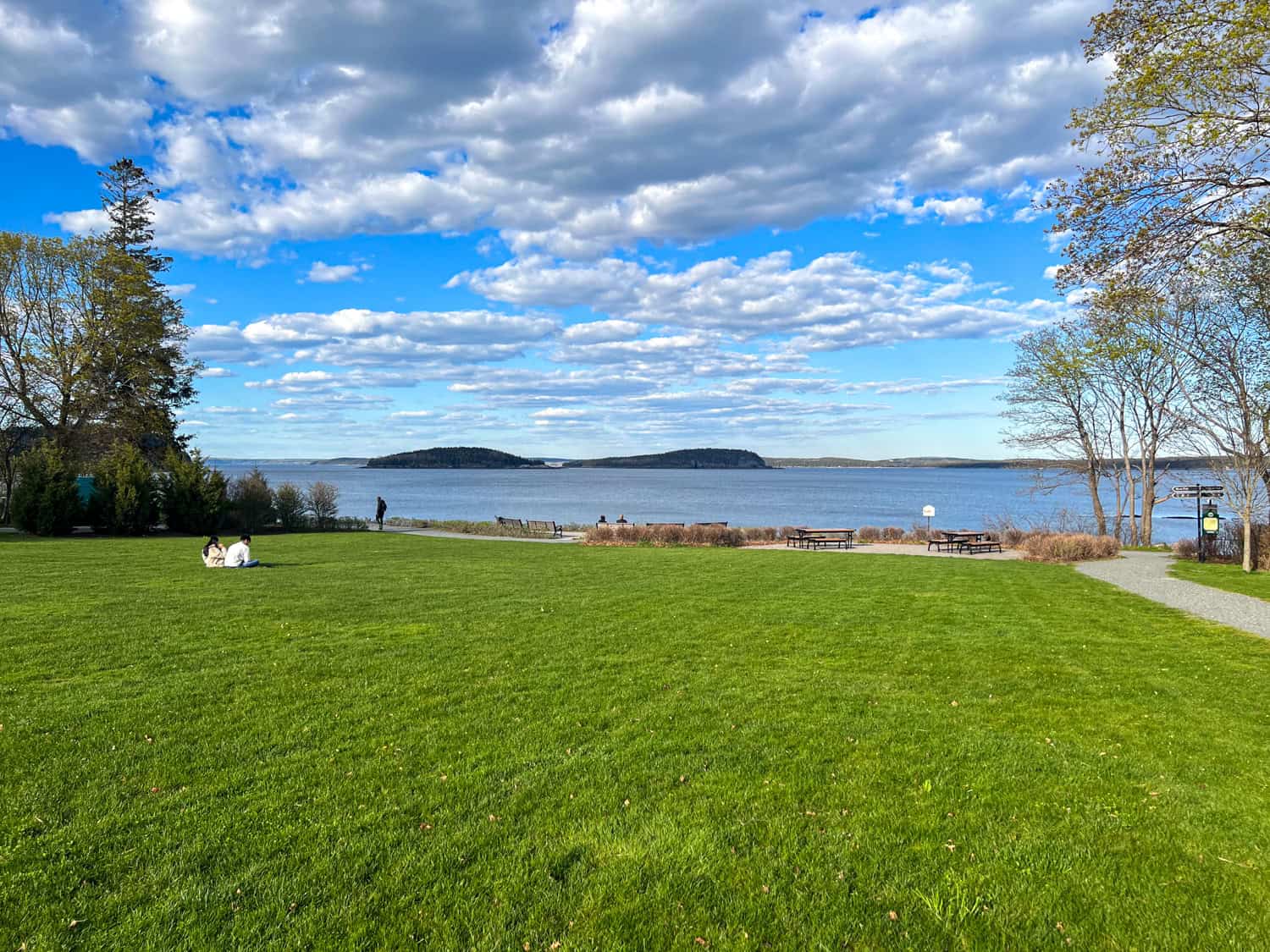 Grant Park in Bar Harbor, ME