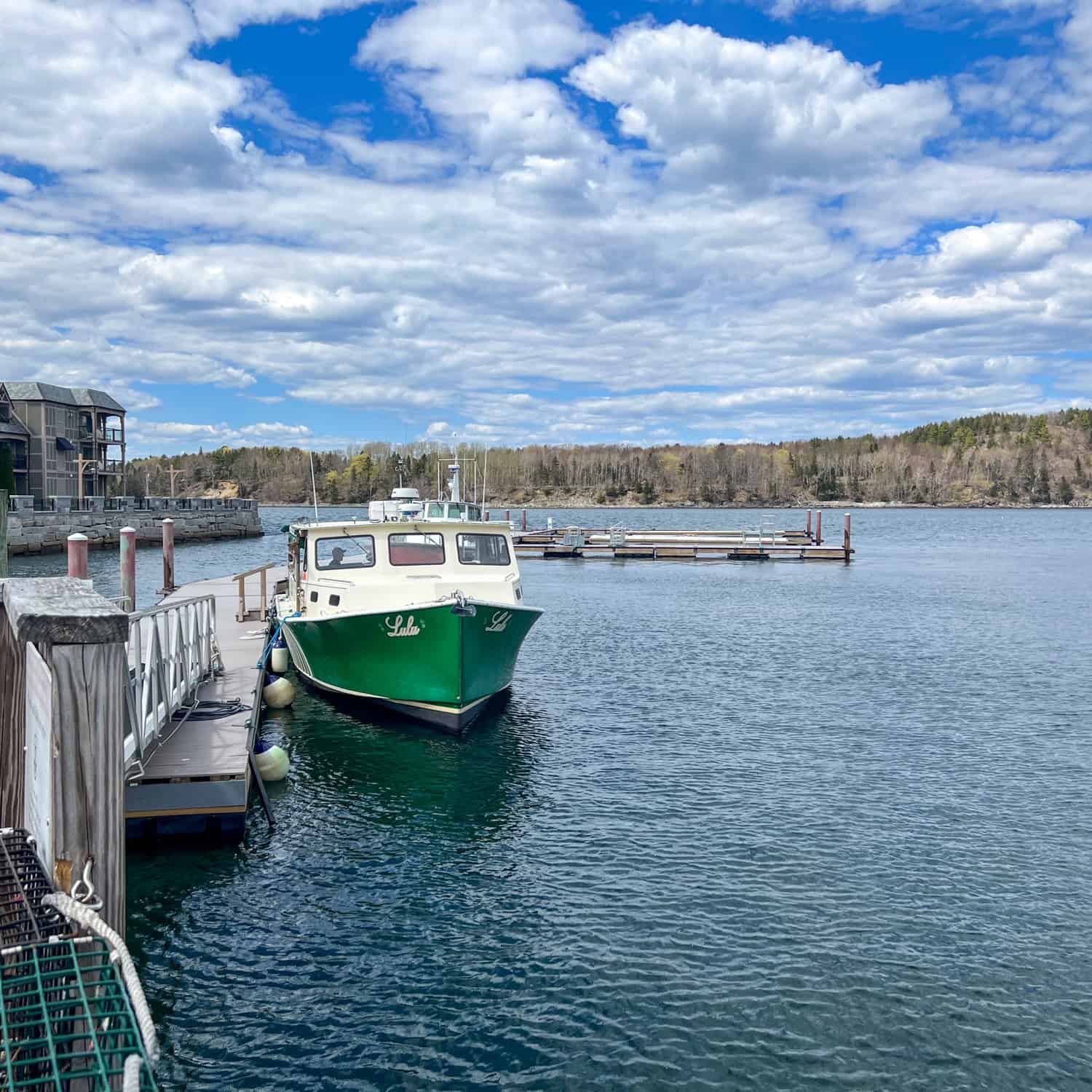 Going for a 2-hour tour on the Lulu lobster boat is one of the top things to do in Bar Harbor, Maine