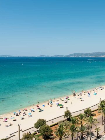 Beach in Mallorca (photo: Miquel Rossello Calafell).