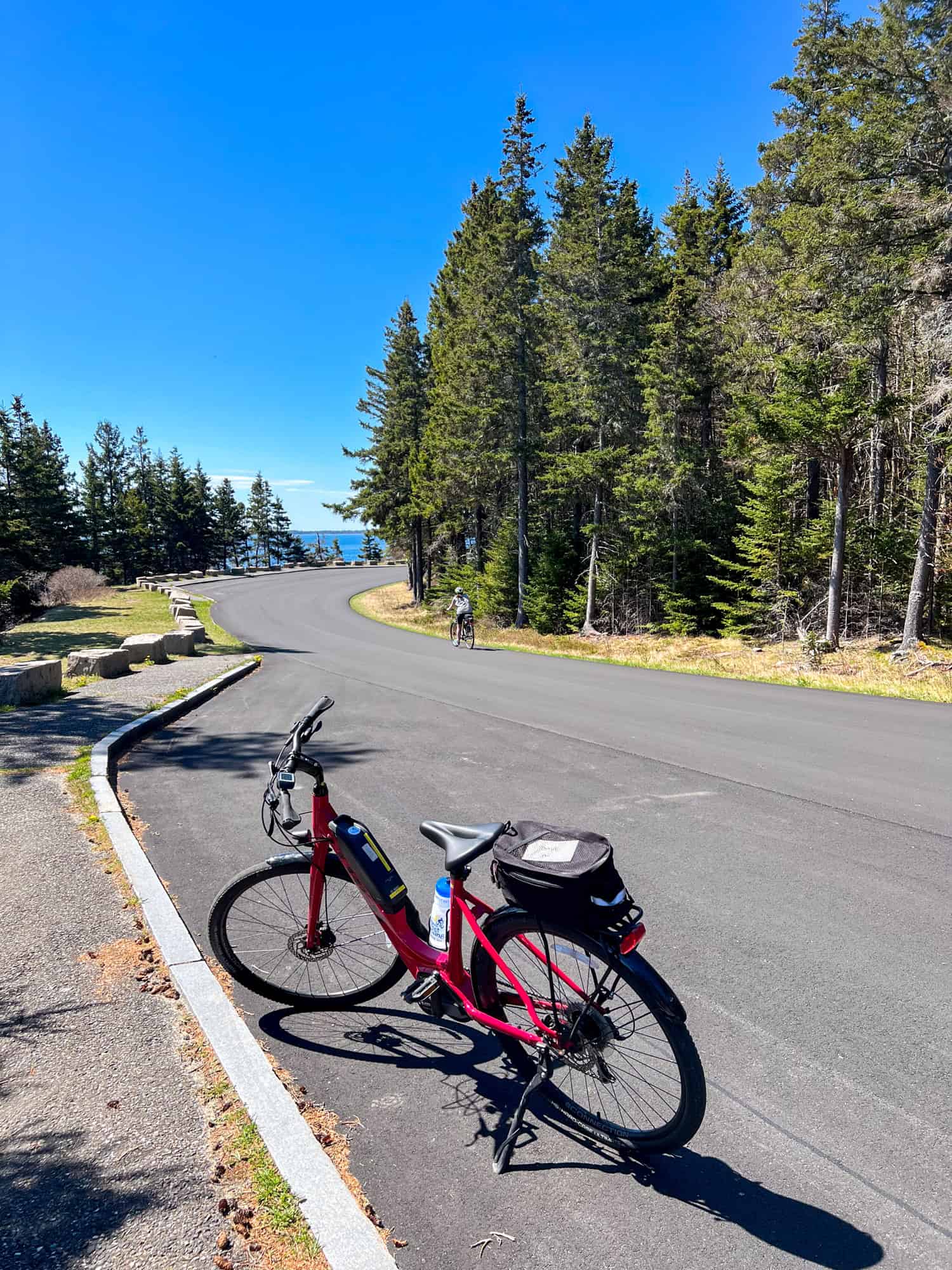 E-bike on the Park Loop Road