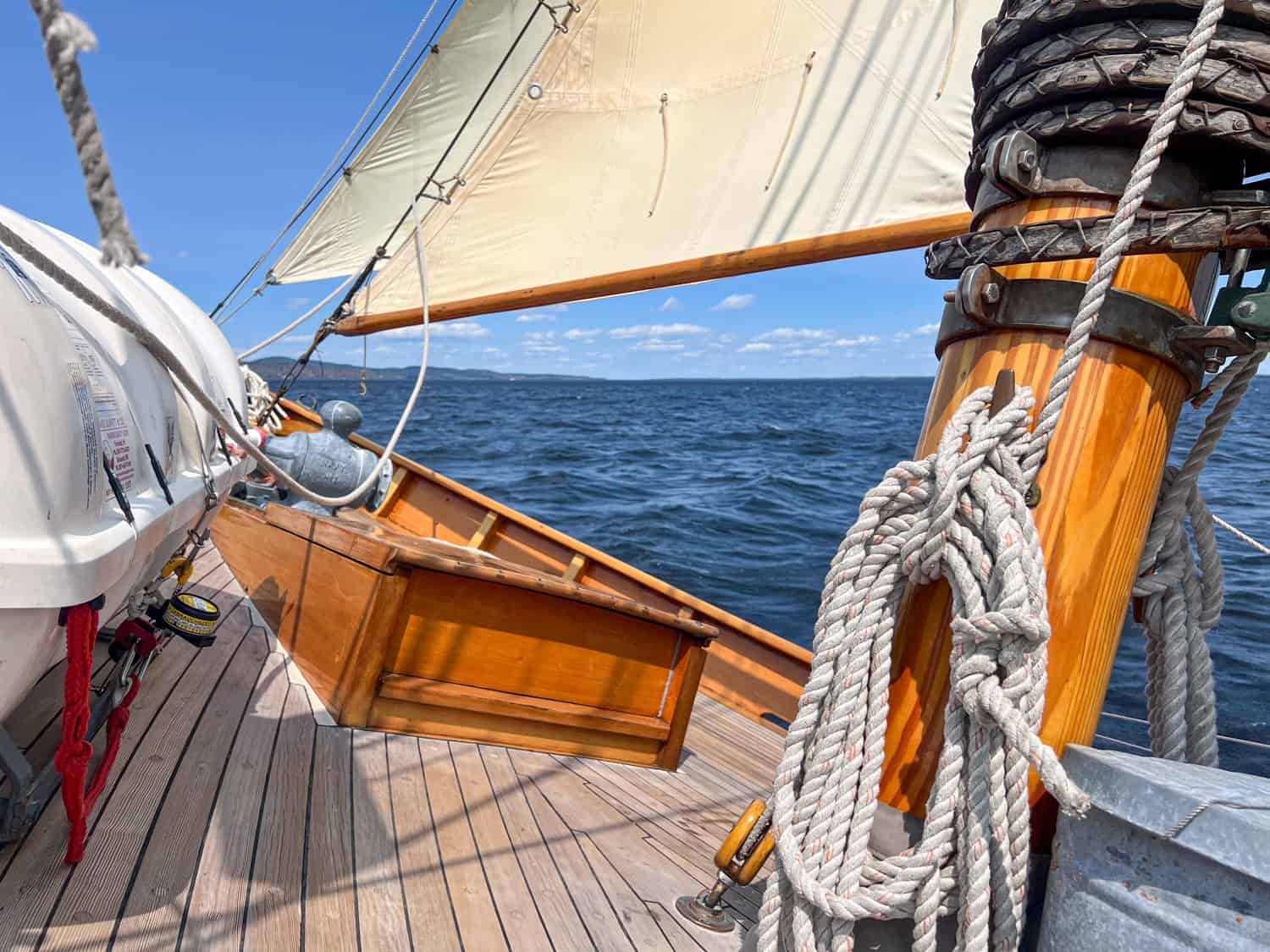 Sailing in Maine